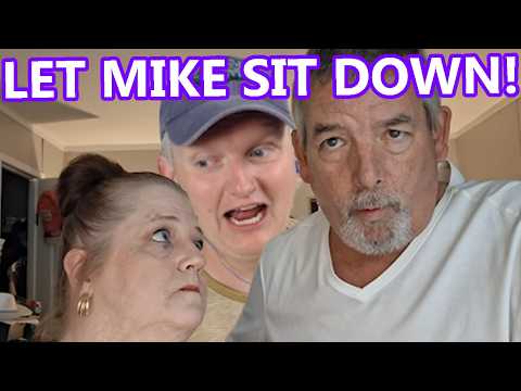 LISAS HAULS FORCES HUSBAND TO STAND FOR ENTIRE VIDEO