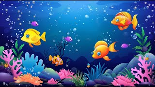 Bedtime setting Lullabies  Undersea💤Brahms,Beethoven, Mozart, and soothing animation for a tranquil. by Lullaby Melodies 1,851 views 12 days ago 3 hours, 5 minutes