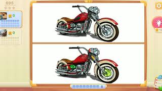 5 Differences Online Game level 695 screenshot 5