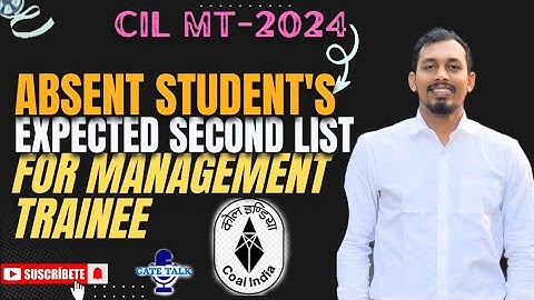 CIL MT-24 Document verification Absent student