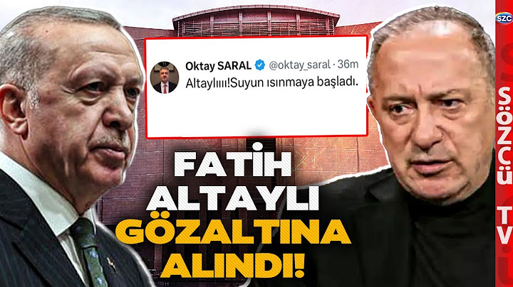 Fatih Altaylı Gözaltına Alındı! Oktay Saral 'Suyun Isınmaya Başladı' Demişti! İşte Detaylar