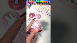 Easy diy pin🎀 #shorts #art #craft #millionviews #fyp #miffy