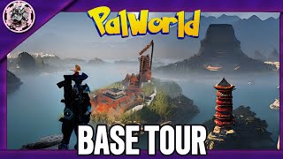 Insane 250+ hours Castle Palworld Base | Djamunga Base Tour