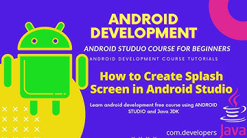 How to Create a Splash Screen in Android Studio | what is Splash Screen in java new video 2021