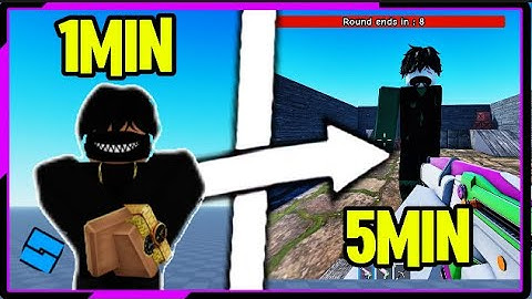 How to make a Zombie FPS Shooter in under 5 Minutes! @Papacharlie_123