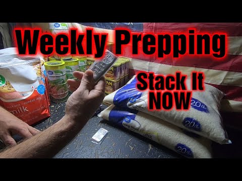 Keep Stockpiling Food Weekly Prepping