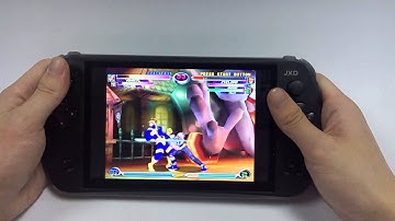 JXD S7800b Console-Marvel VS. Capcom 2: New Age of Heroes DC Emulator Game Part 2
