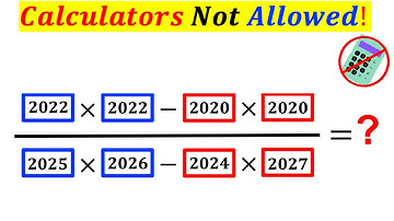 Can you simplify? | (Calculators NOT Allowed) | #math #maths