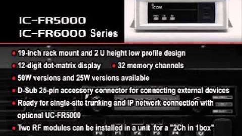 icom FR5000