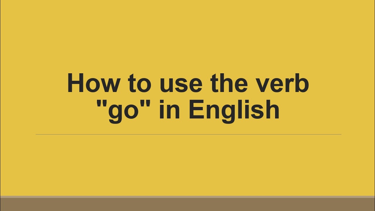 How to Use the Verb “Go” in English | A2 English Grammar Lesson 19 | Learn English with Aime