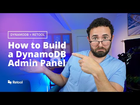 How to build a DynamoDB admin panel / GUI / client in 15 minutes