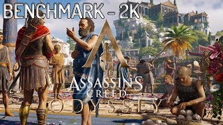 Assassin's Creed: Odyssey | 2K | GTX 1080 - i7 7700k | Benchmark