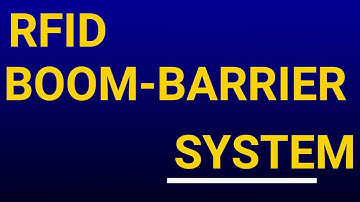 RFID BOOM BARRIER SYSTEM