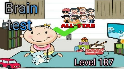 Brain Test All-Star: IQ Boost level 187 gameplay walkthrough Solution
