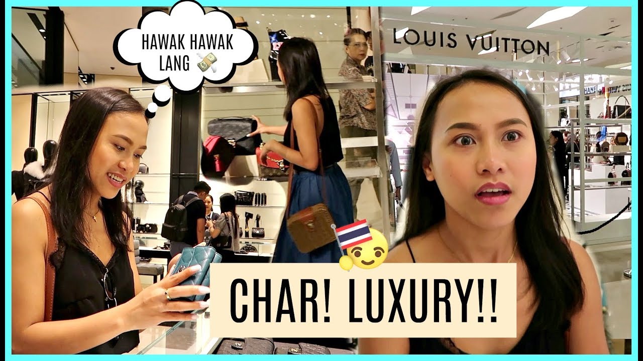 FIRST TIME KO PUMASOK SA MGA GANITO (LOUIS VUITTON, CHANEL, GUCCI) ❤️ | rhazevlogs