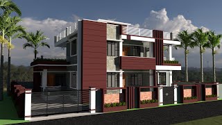 How to design a house on sketchup || Tutorial for beginners || PART 4