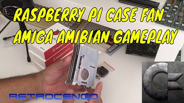 Cheap ebay Raspberry Pi case and Commodore Amiga gameplay Amibian