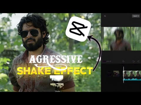 HOW TO MAKE AGRESSIVE SHAKE IN CAPCUT || CAPCUT SHAKE EFFECT TUTORIAL ||