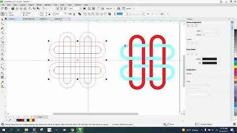 CorelDraw Tips & Tricks Over Under interlocking Loops