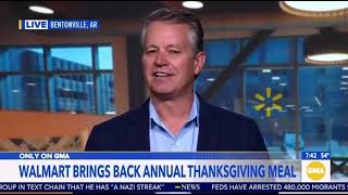 Walmart CEO: Turkey Prices CHEPEST in SIX YEARs, Thanksgiving Dinner For Ten Down 25% From Last Year