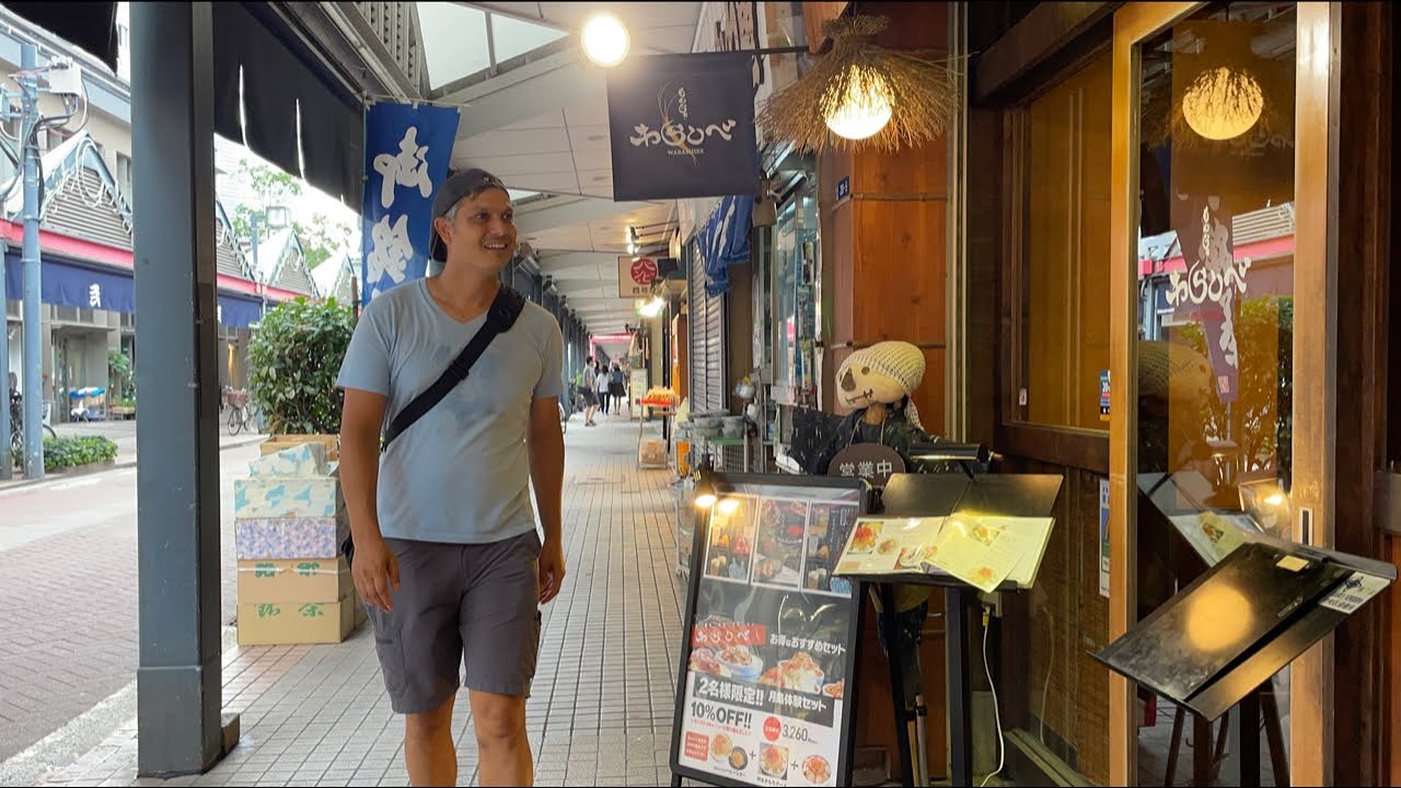 Tokyo’s Tsukishima Street View “Monjayaki Town”