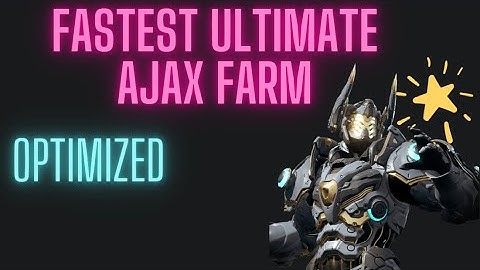 Ult Ajax Farming/Crafting Guide for Season 2 How to | & Resource Run-though (The First Descendant)