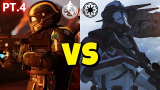 Helldivers VS Clone Troopers | 1,000 VS 1,000 C.E.A | Pt. 4 Firepower