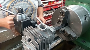 Base Cutting | Echo CS-4910 Cylinder