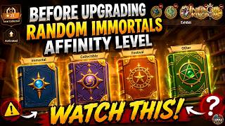 Infinity Kingdom: Watch this before leveling Affinity levels Affinity Vs Insignia How To Use Affinity Efficiently Infinity Kingdom