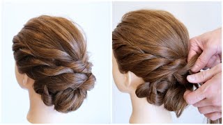 : /Double Twisted Low Bun / hair works &SOL