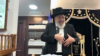 ערב פסח שחל בשבת התשפ״ה - משכנות דן מושב חמד - הרב ציון כהן-רב העיר אור יהודה ונשיא מכון ''דורות''