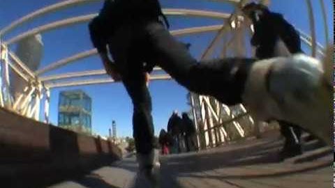 Powerslide Vi Fothon Skates in Barcelona