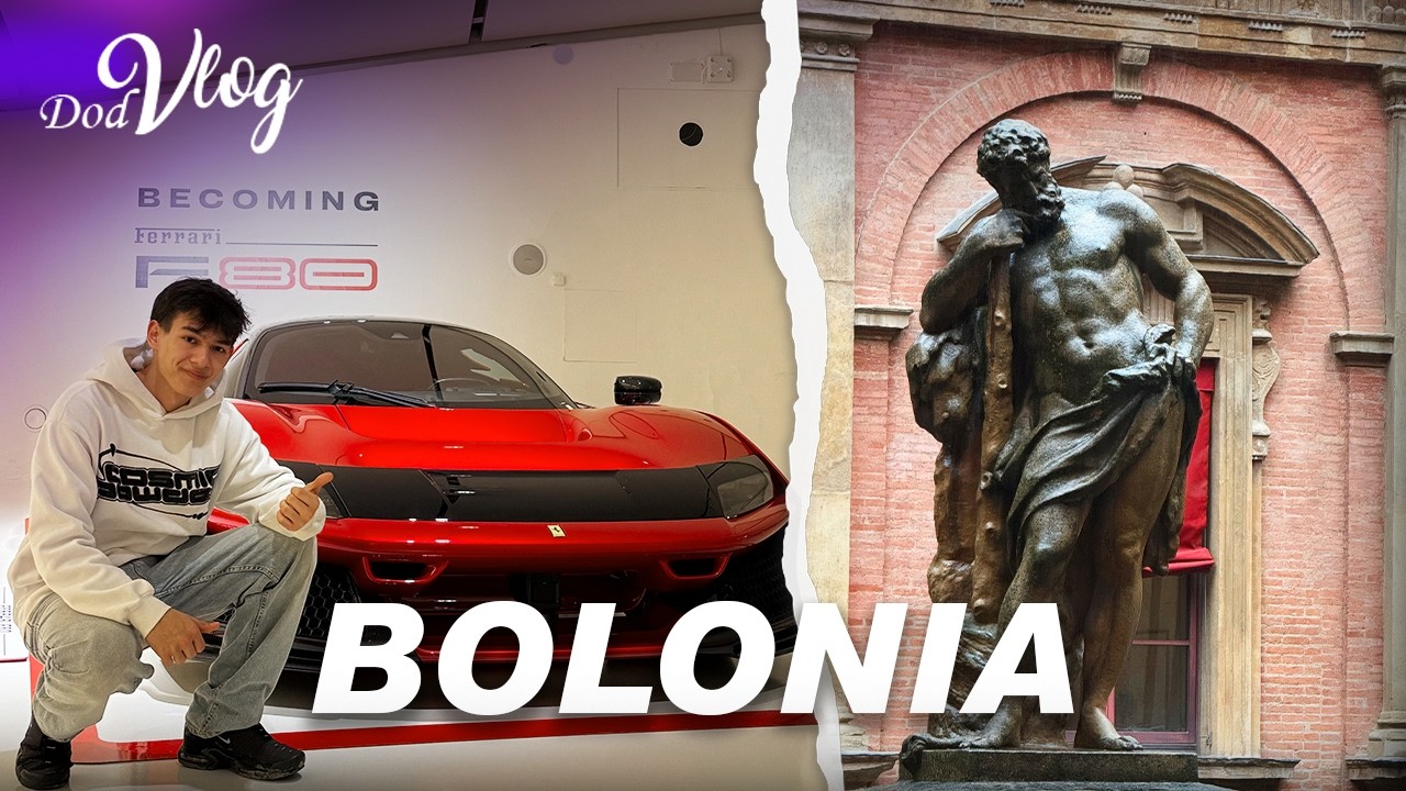 DESZCZ, FERRARI i NAJLEPSZA PIZZA?! 🍕IT Bolonia VLOG