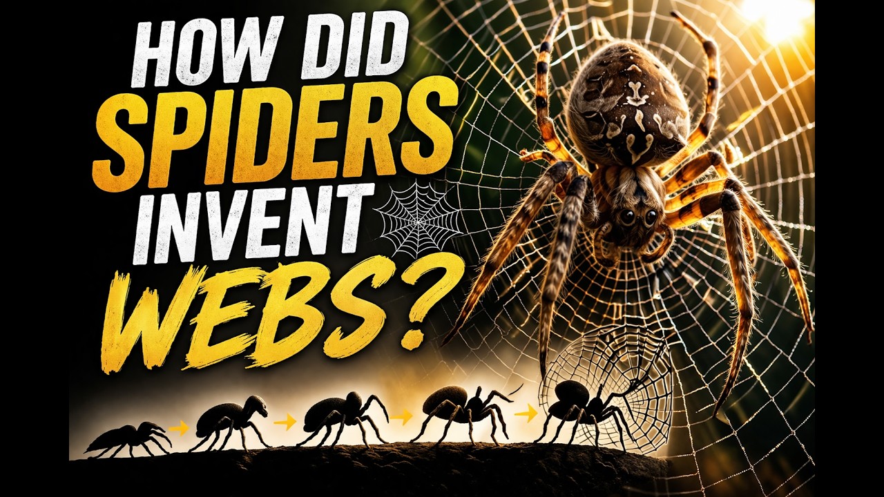 Spiders Invention How Did Spiders Invent Webs? 🕷️ #insect #spiders - YouTube