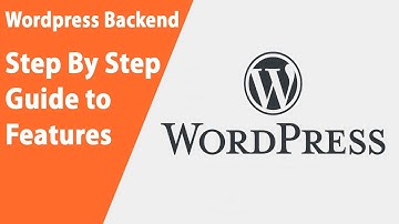 Wordpress || Get familiar with wordpress backend sections very quickly.