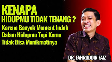 Hidup Itu Harus Tenang Jangan Terlalu Mengejar | Ngaji Filsafat - Dr. Fahruddin Faiz