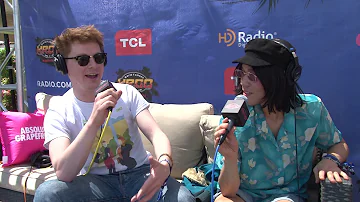 Superorganism Stops by the KROQ Coachella House