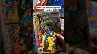 Comic collectors. Don’t do this #comicbookcollector #comics