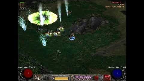 Diablo 2 LOD, Have Fun! mod II, coins drop