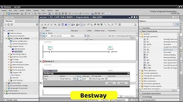 Set Reset PLC Programming by Bestway/Industrial Automation/ Programming Siemens PLC/Set & Reset.