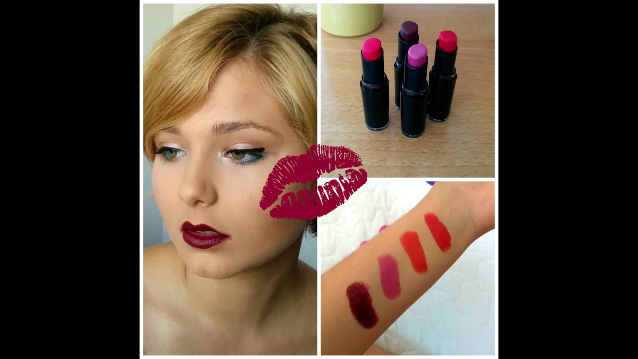 Mis labiales Wet N Wild | Swatches + try on