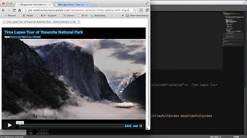 Business Catalyst Screencast Tutorial: Responsive YouTube/Vimeo Video Gallery Web App w/Dropdown