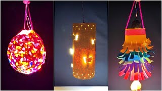 How to make diwali decoration light at home | DIY diwali lamp