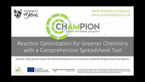 Reaction Optimisation for Greener Chemistry with a Comprehensive Spreadsheet Tool