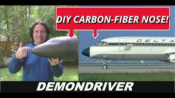 RC Carbon Fiber RC aircraft Nose DIY