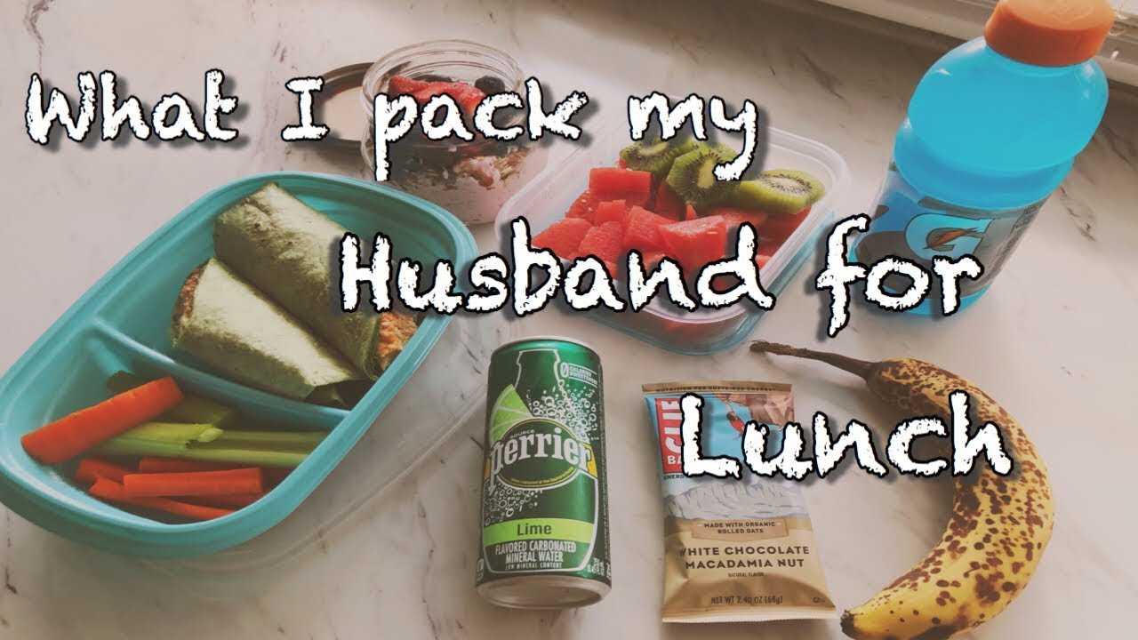 What I pack my Hubby for Lunch | COLD LUNCH IDEAS - YouTube