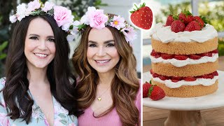 How To Make A Summer Solstice Cake w/ My Sister!