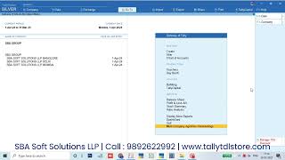 Tally TDL For Group Company Outstanding – Agewise