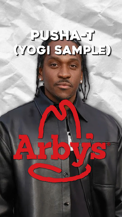 Did You Know Arby's ICONIC Jingle Samples Pusha-T? #rap #sample #kanyewest
