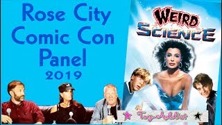 Weird Science Panel ~ Anthony Michael Hall, Kelly LaBrock, Ilan Mitchell-Smith ~ Rose City Comic Con